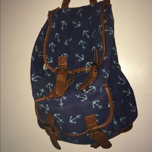 Rue21 anchor print back pack.